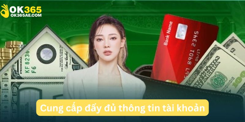 Đảm bảo cung cấp đúng thông tin giao dịch để tránh lỗi giao dịch nạp